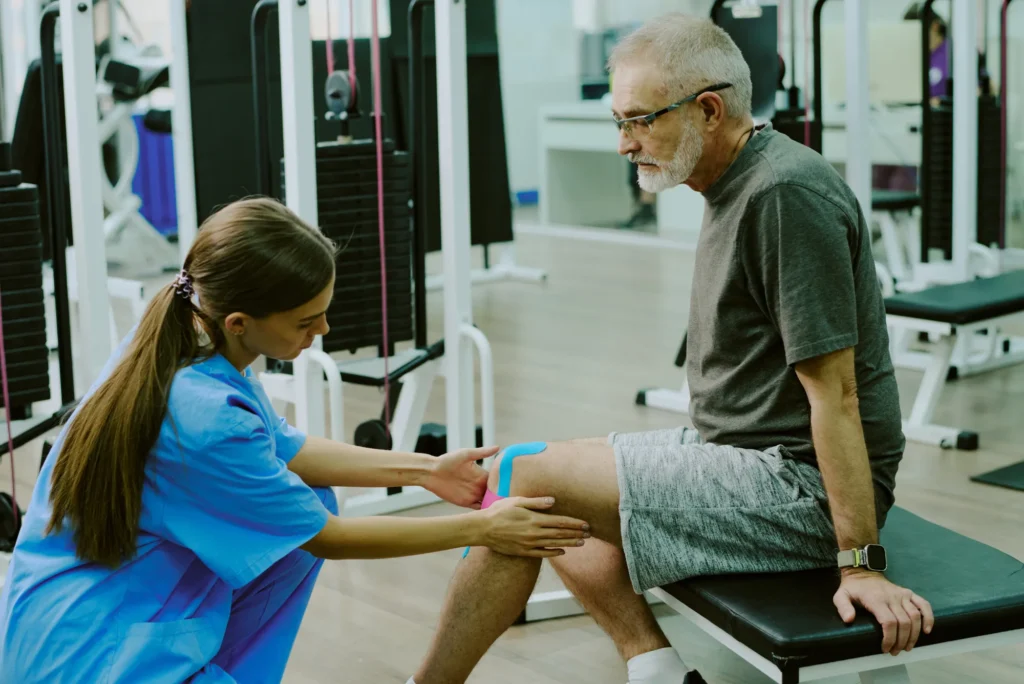 Rehabilitación efectiva después de cirugía de rodilla